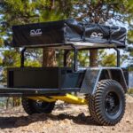 off-road rooftop tent trailer