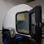 white sunnyside offroad camping trailer