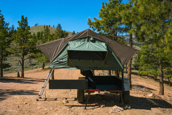 Sunnyside off-road rooftop tent trailer