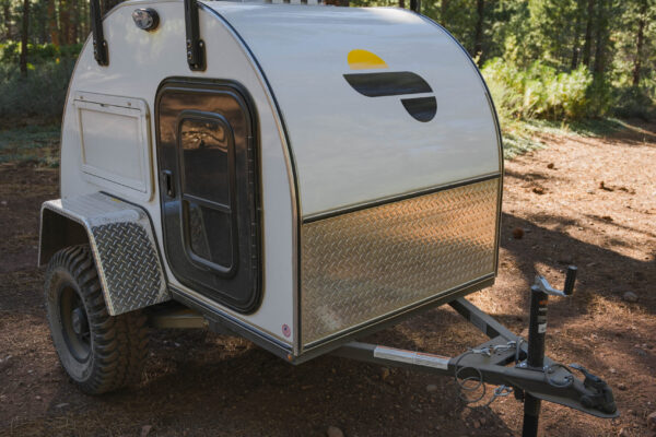 white sunnyside boony camper trailer