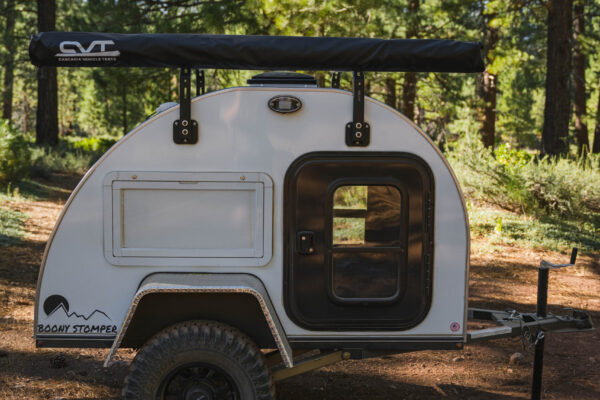 white sunnyside boony camper trailer