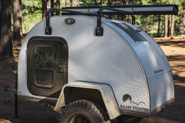 white sunnyside boony camper trailer