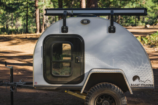 white sunnyside boony camper trailer